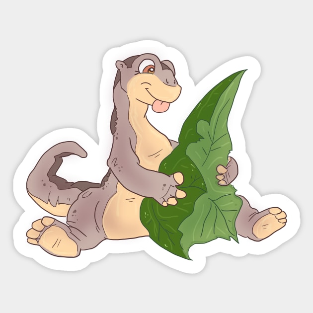 Little Foot's Tree Star Sticker by sky665